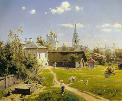 «Московский дворик». Поленов В.Д. 1878г. 