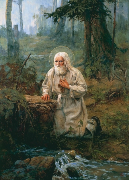 15 января — день памяти преподобного Серафима Саровского