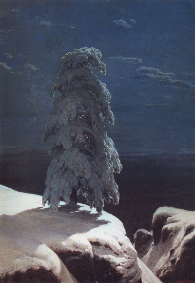 «На севере диком». Шишкин И.И. 1891 г. 