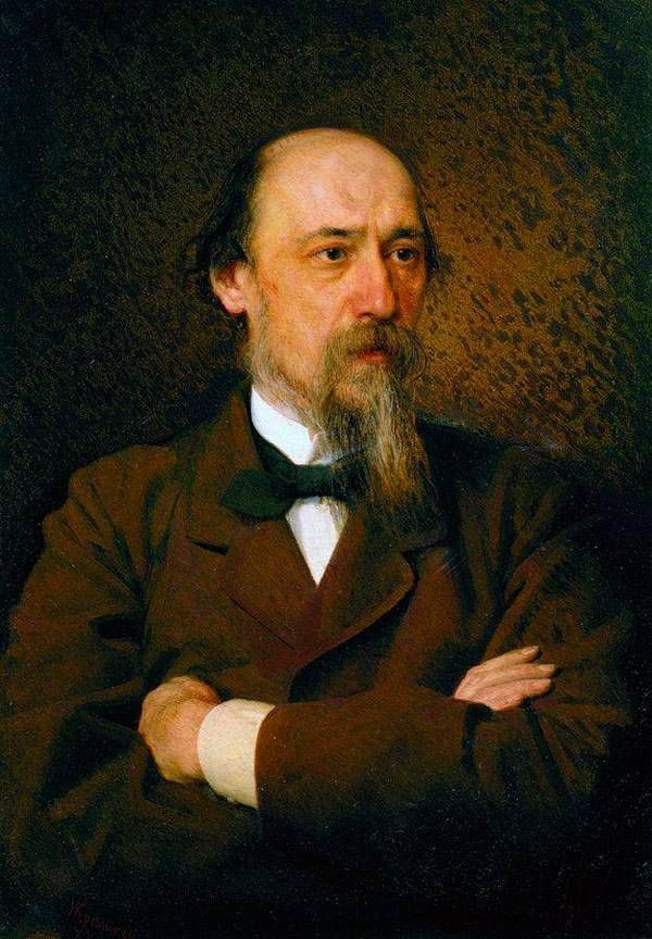 «Портрет поэта Н.А. Некрасова». И.Н. Крамской. 1877 г.