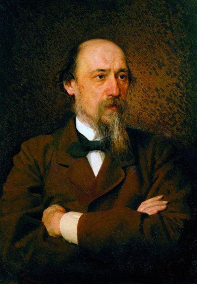 «Портрет поэта Н.А. Некрасова». И.Н. Крамской. 1877 г.