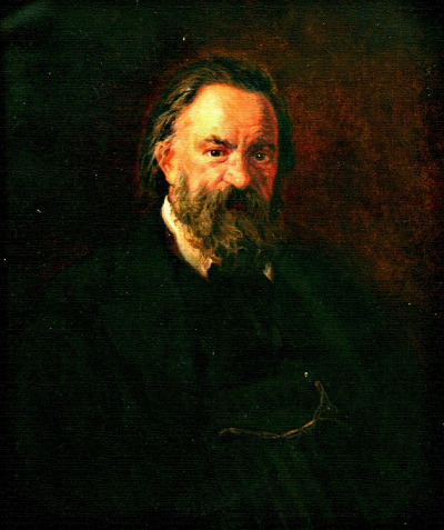 «Портрет писателя Герцена А.И.». Н.Н.Ге. 1867 г. 