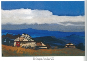 Рерих Н.К. Монголия. Олун-Сумэ. 1936.