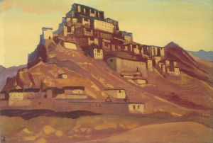 Рерих Н.К. монастырь Тик-Цзе. Ладакх. 1925.