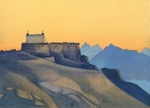Рерих Н.К. сиссу. монастырь. 1932.