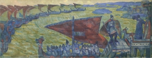 Рерих Н.К. варяжское море. 1909.