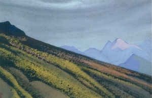 Рерих Н.К. монгольские холмы. 1938.