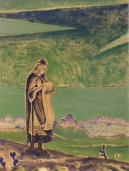 Рерих Н.К. легенда (фрагмент). 1923.