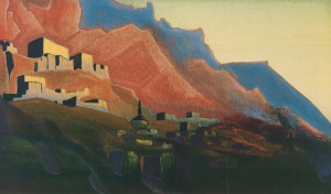 Рерих Н.К. ладакх. закат. 1933.