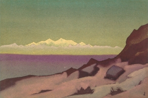 Рерих Н.К. граница тибета. цайдам. 1936.