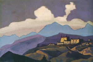 Рерих Н.К. монастырь цанг. тибет. 1936.