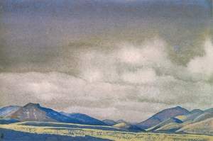 Рерих Н.К. Монголия. холмы чахара. 1936.