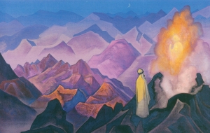 Рерих Н.К. Пророк. Магомед на горе Хира. 1932.