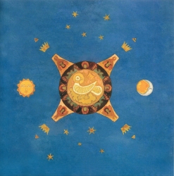 Рерих Н.К. плафон. эскиз росписи для часовни святой анастасии. 1913.
