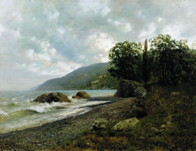 «Крымский пейзаж». Левитан И.И. 1887 г.